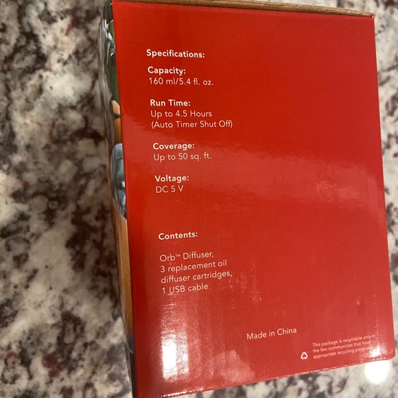 Young Living Orb Portable Oil Diffuser - Picture 5 of 7